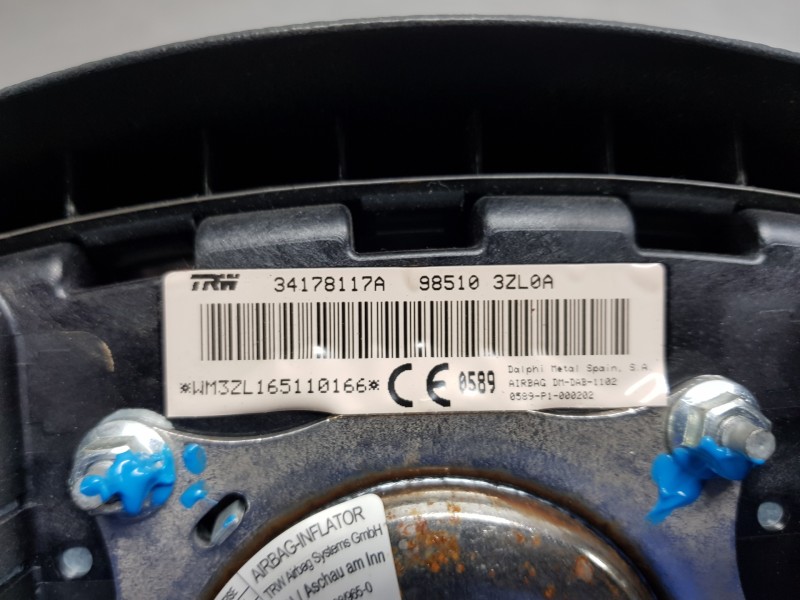 Recambio de kit airbag para nissan pulsar (c13) fastback referencia OEM IAM 682003ZL2A  