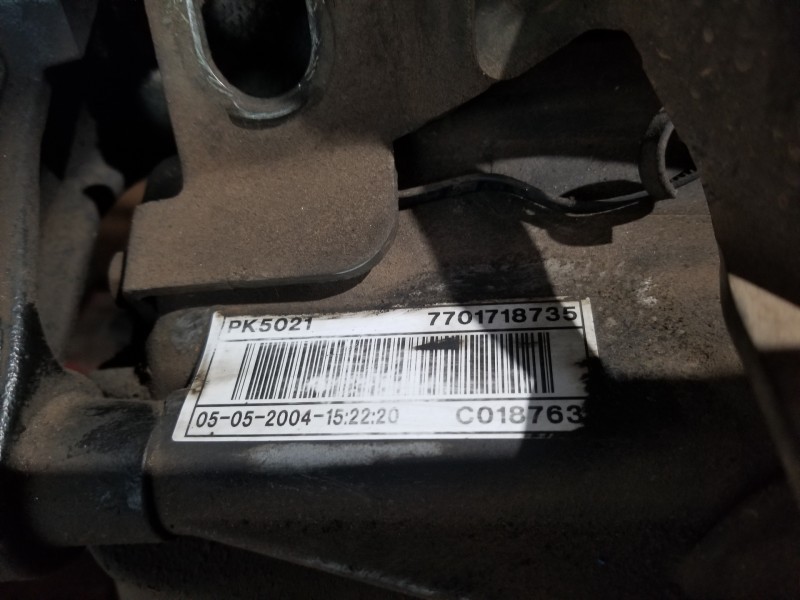 Recambio de caja cambios para renault master ii phase 2 caja cerrada furgón referencia OEM IAM 7701478240 PK5021 