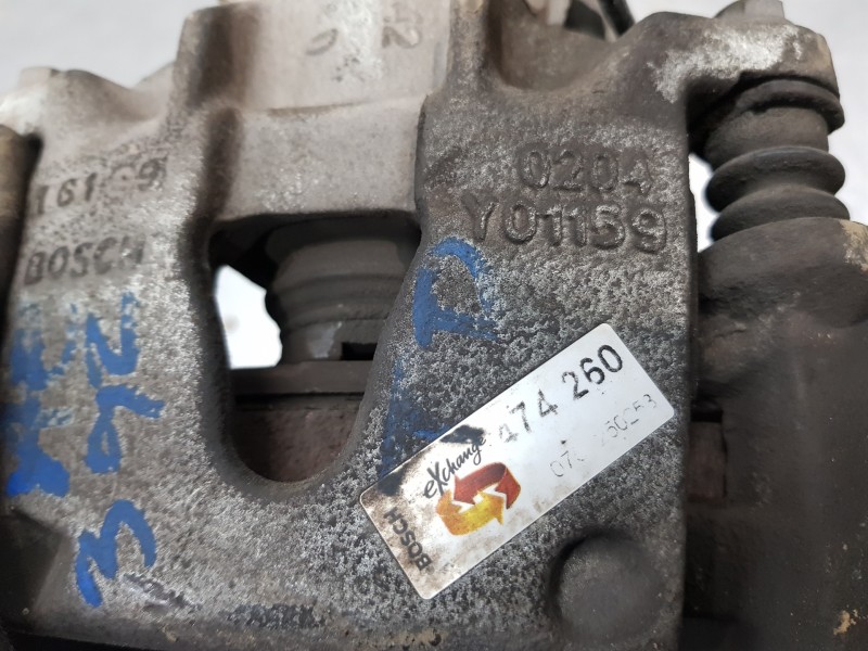 Recambio de pinza freno trasera derecha para renault master ii phase 2 caja cerrada furgón referencia OEM IAM 7701208037  