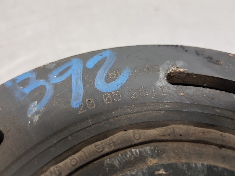 Recambio de polea cigueñal para renault master ii phase 2 caja cerrada furgón referencia OEM IAM 8200802666  