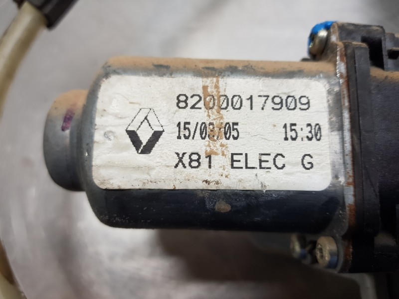 Recambio de elevalunas trasero izquierdo para renault espace iv (jk0) dynamique referencia OEM IAM 8200017909  