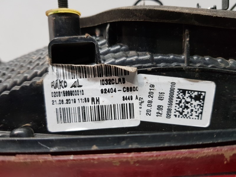 Recambio de piloto trasero derecho interior para hyundai i20 iii active referencia OEM IAM 92404C8600  