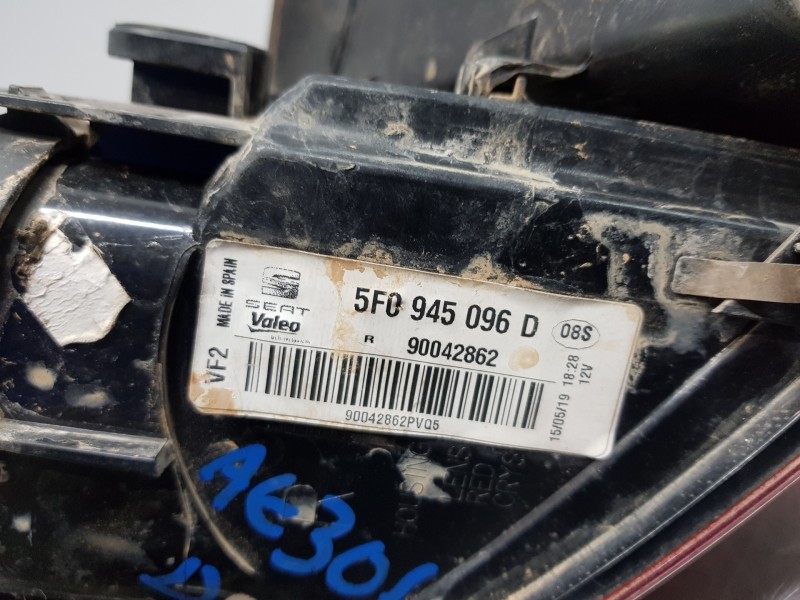 Recambio de piloto trasero derecho para seat leon (5f1) style referencia OEM IAM 5F0945096D  