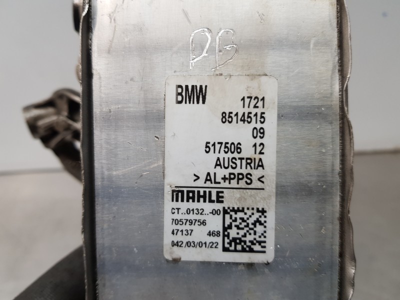 Recambio de enfriador egr para bmw serie x3 (g01) xdrive20d referencia OEM IAM 11718580452 8580452 11719886715