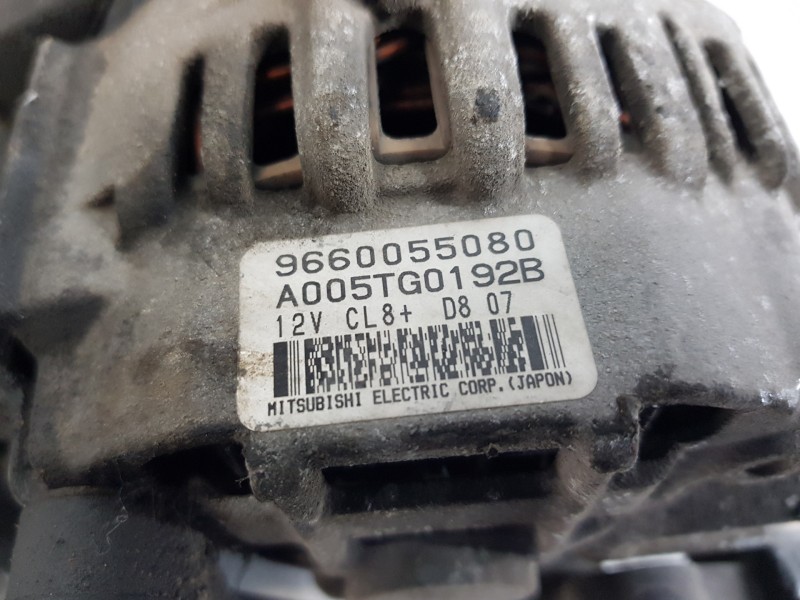 Recambio de alternador para peugeot 207 urban referencia OEM IAM 9660055080 A005TG0192B 