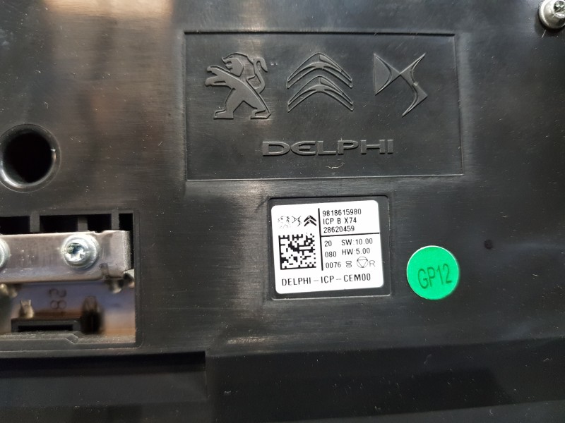 Recambio de modulo electronico para citroen ds 7 crossback referencia OEM IAM 9818615980  