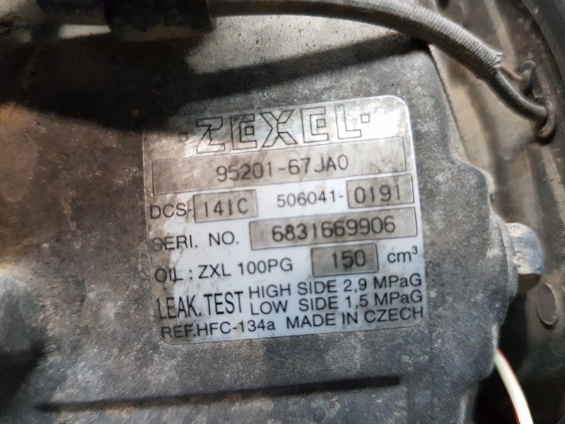 Recambio de compresor aire acondicionado para suzuki grand vitara jb (jt) jlx referencia OEM IAM 9520167JA0  