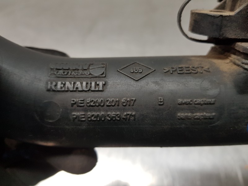 Recambio de tubo presion turbocompresor para renault scenic ii authentique referencia OEM IAM 8200201617  