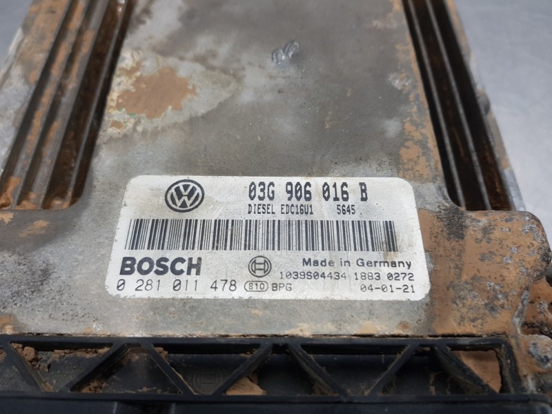 Recambio de centralita motor uce para volkswagen golf v berlina (1k1) highline referencia OEM IAM 03G906016B  