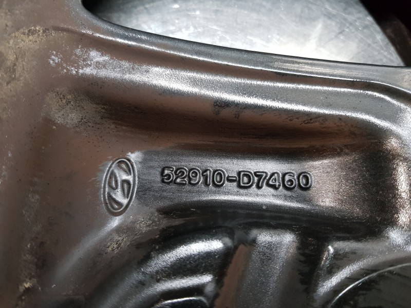 Recambio de llanta para hyundai tucson klass referencia OEM IAM 52910D7460  