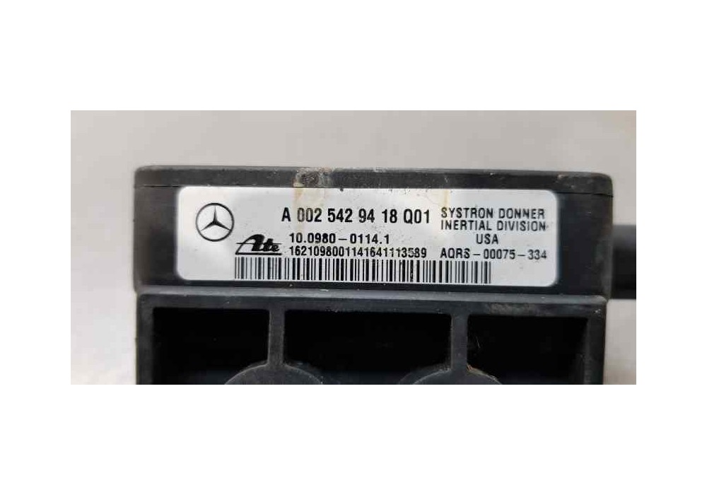 Recambio de sensor para mercedes clase c (w203) sportcoupe c 200 compressor (203.742) referencia OEM IAM A0025429418 A0035422418