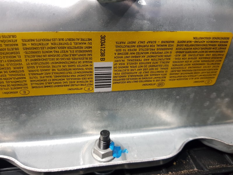 Recambio de kit airbag para ford fiesta (cb1) active referencia OEM IAM 1766734 201580 2038393