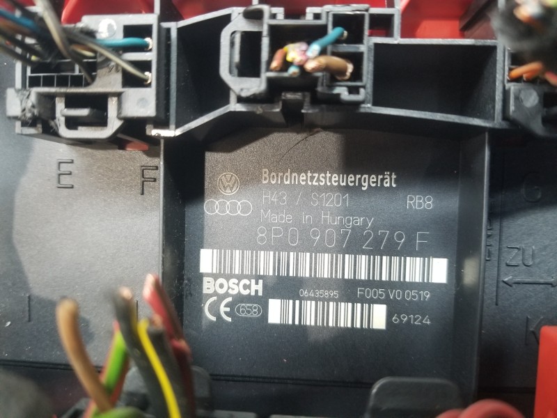 Recambio de modulo confort para audi a3 sportback (8p) attraction referencia OEM IAM 8P0907279F  