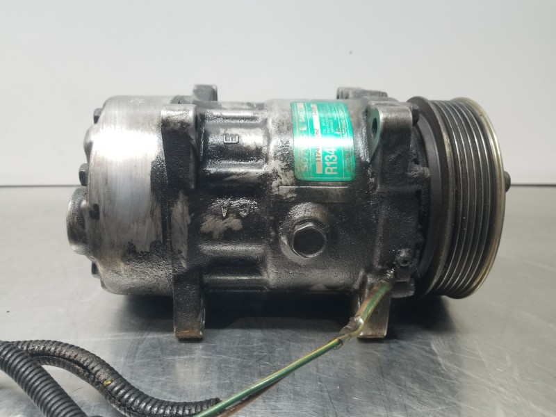 Recambio de compresor aire acondicionado para peugeot 206 berlina xt referencia OEM IAM 6453TJ 1227F 