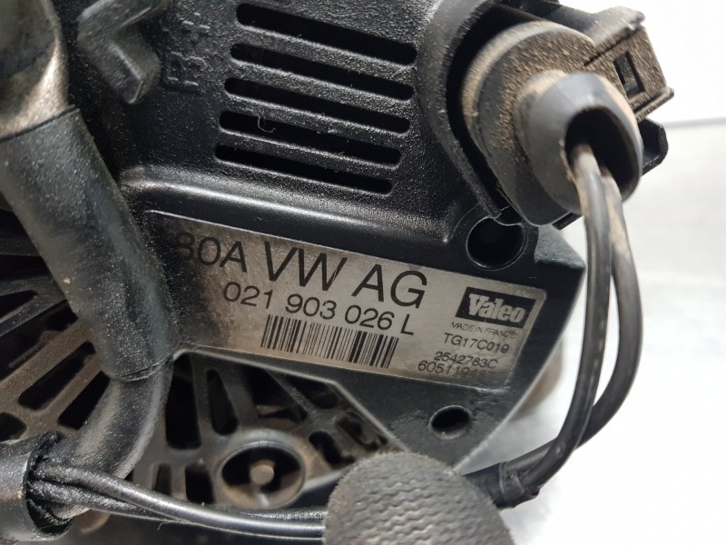Recambio de alternador para volkswagen passat berlina (3c2) elegance referencia OEM IAM 021903026L 021903026LX 