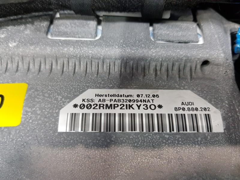 Recambio de kit airbag para audi a3 sportback (8p) attraction referencia OEM IAM 8P1857003A24A  