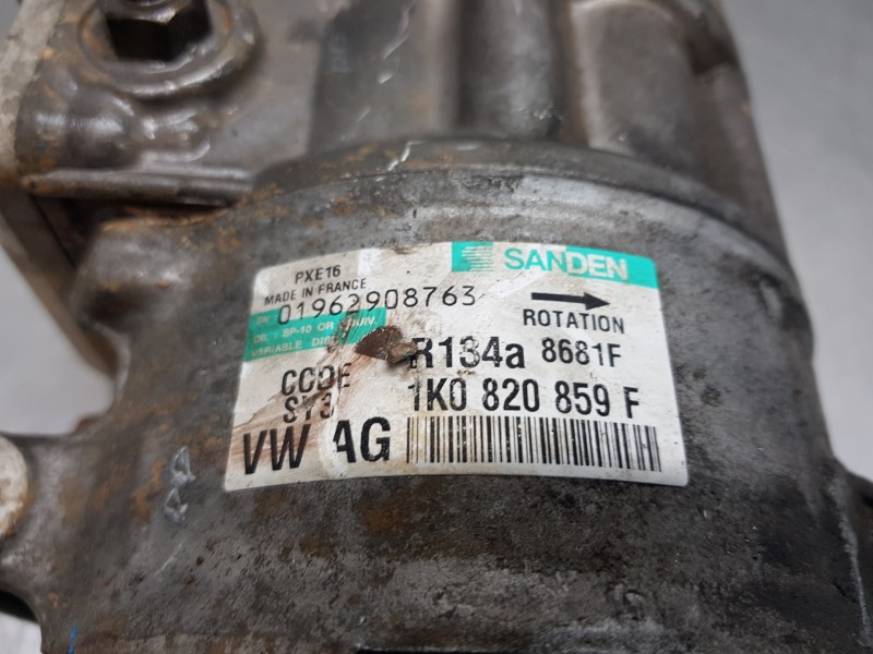 Recambio de compresor aire acondicionado para audi a3 (8p) attraction referencia OEM IAM 1K0820859F  