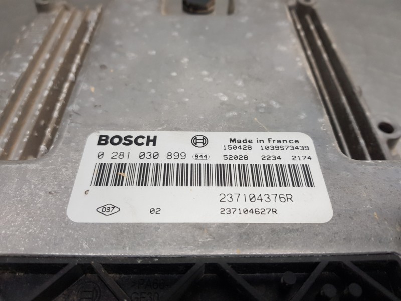 Recambio de centralita motor uce para renault clio iv life referencia OEM IAM 237104376R 0281030899 