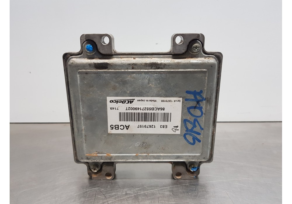 Recambio de centralita motor uce para opel corsa e design referencia OEM IAM 12679199 12679197 