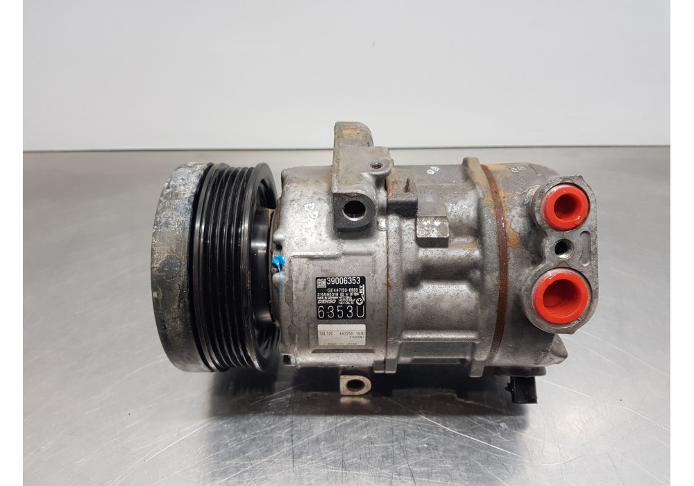 Recambio de compresor aire acondicionado para opel corsa e design referencia OEM IAM 39006353 31559319 