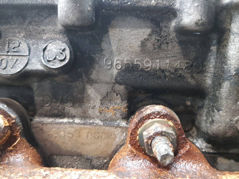 Recambio de culata para peugeot 308 confort referencia OEM IAM 0200EH 9655911480 