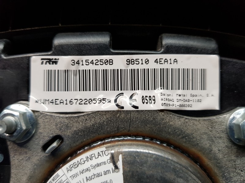 Recambio de kit airbag para nissan qashqai (j11) acenta referencia OEM IAM 682004EH1A  