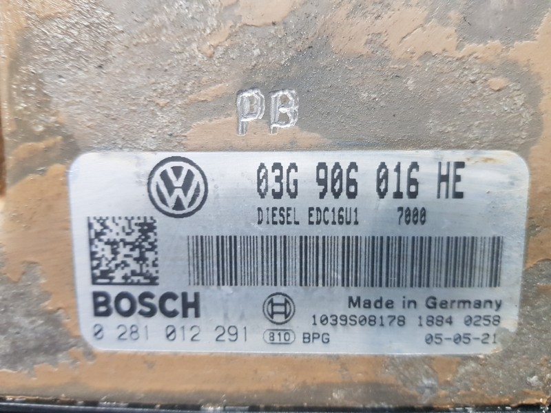 Recambio de centralita motor uce para seat altea (5p1) style referencia OEM IAM 03G906016HE  