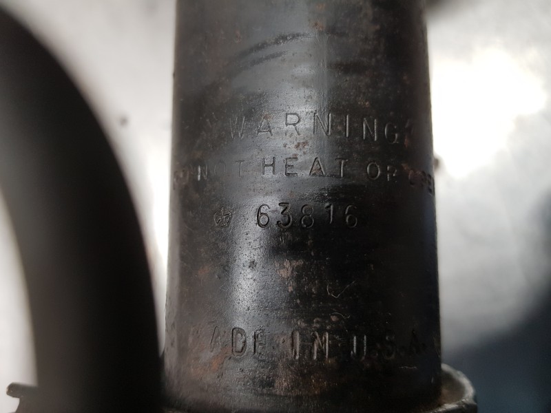 Recambio de amortiguador delantero izquierdo para chrysler voyager (rg) lx referencia OEM IAM 5066338AA  