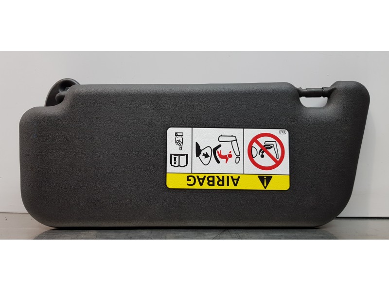 Recambio de parasol derecho para toyota yaris hybrid active referencia OEM IAM 743100DC90C0  