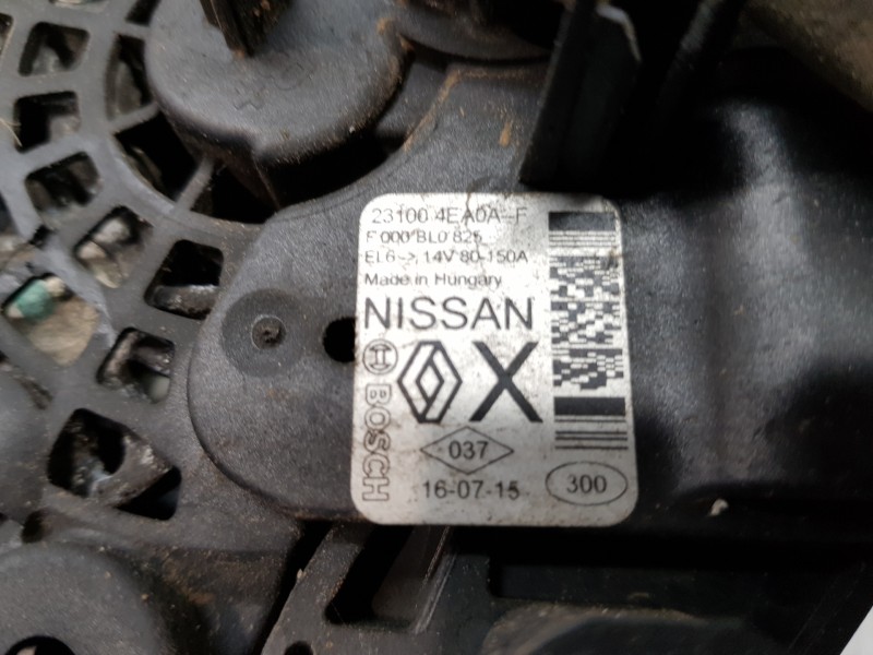 Recambio de alternador para nissan qashqai (j11) acenta referencia OEM IAM 231004EA0A  