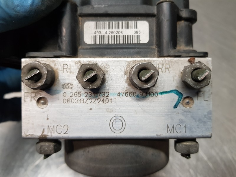 Recambio de abs para nissan note (e11e) tekna referencia OEM IAM   