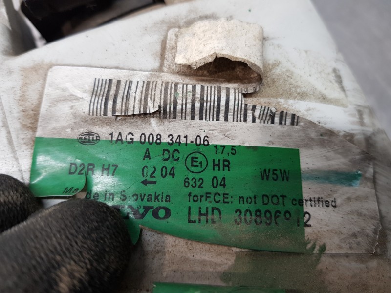 Recambio de faro derecho para volvo v40 familiar premium referencia OEM IAM   