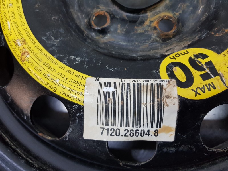 Recambio de neumatico repuesto para audi a3 (8p) attraction referencia OEM IAM   