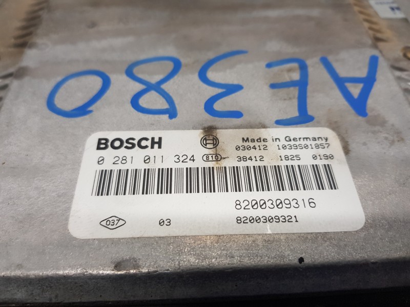 Recambio de centralita motor uce para renault scenic rx4 (ja0) dynamique referencia OEM IAM   