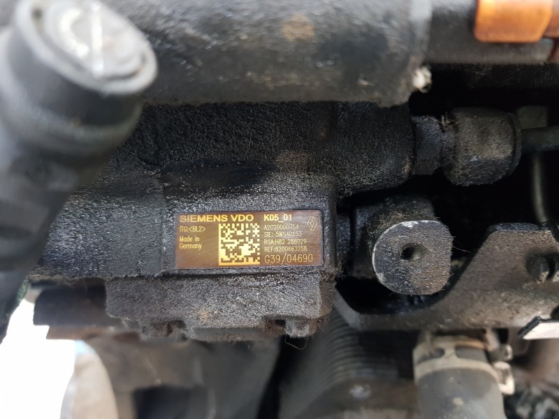 Recambio de motor completo para renault scenic ii adventure referencia OEM IAM K9K P7  