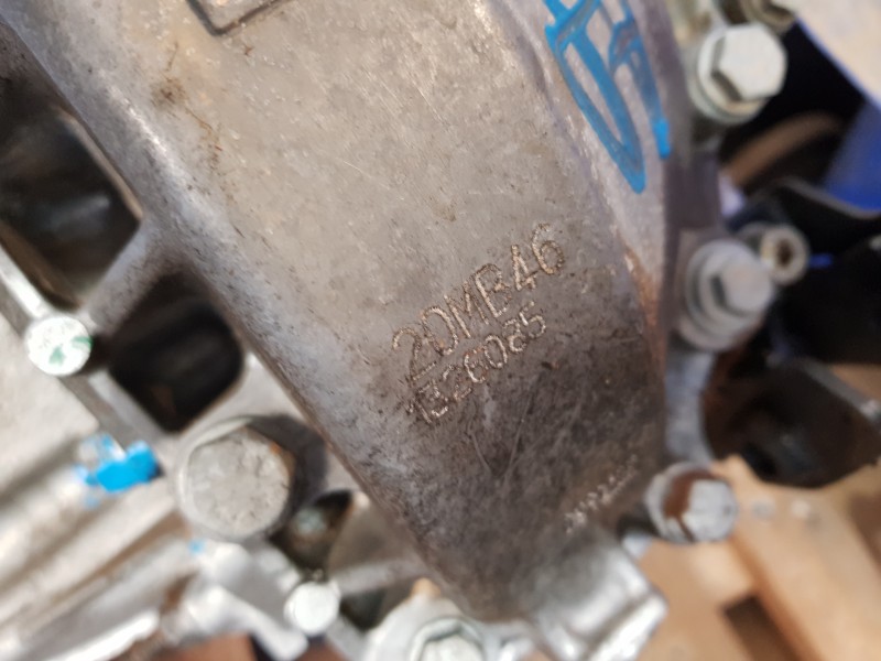 Recambio de caja cambios para peugeot expert combi bluehdi referencia OEM IAM 20MB46  