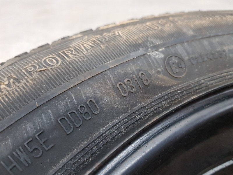 Recambio de neumatico repuesto para peugeot 308 sw allure referencia OEM IAM 1677094880 9807543880 