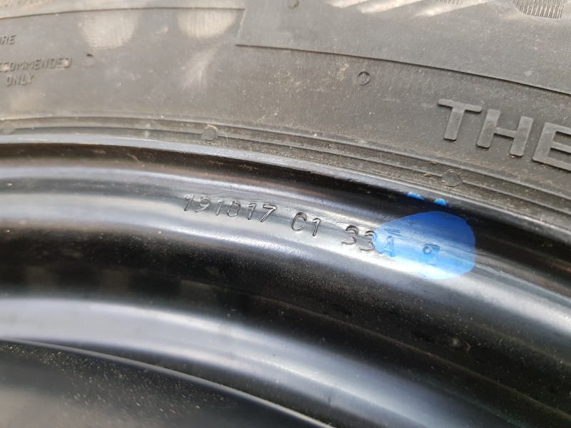 Recambio de neumatico repuesto para peugeot 308 sw allure referencia OEM IAM 1677094880 9807543880 