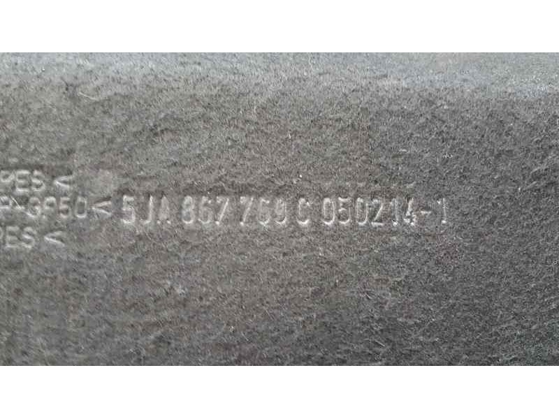 Recambio de bandeja trasera para skoda rapid elegance referencia OEM IAM 5JA867769C   Recambio de bandeja trasera para skoda rapid elegance referencia OEM IAM 5JA867769C