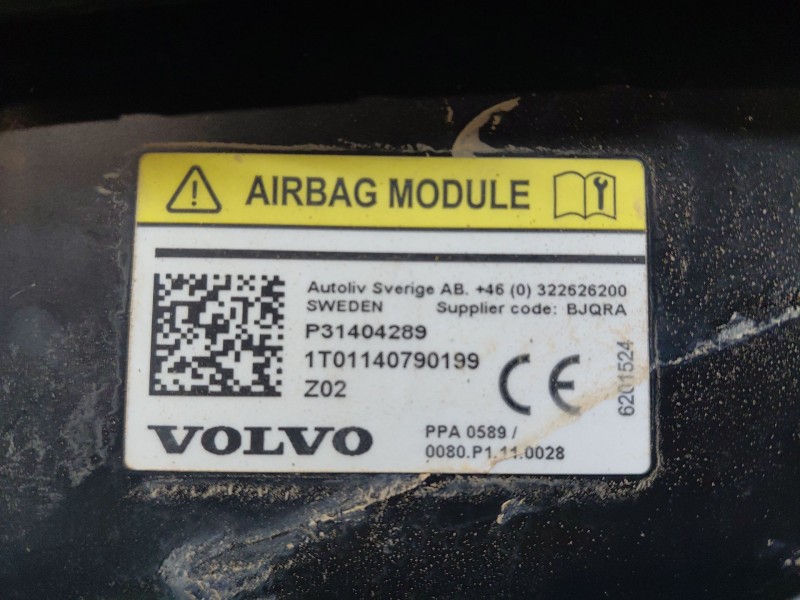 Recambio de airbag delantero derecho para volvo v40 momentum referencia OEM IAM 31404289  