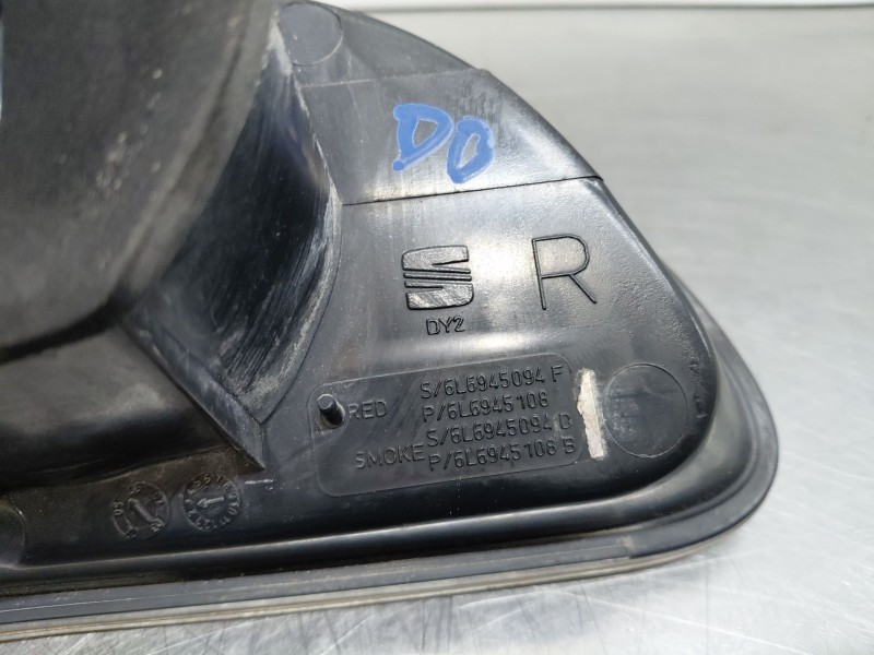 Recambio de piloto trasero derecho interior para seat ibiza (6l1) sigma referencia OEM IAM 6L6945108  