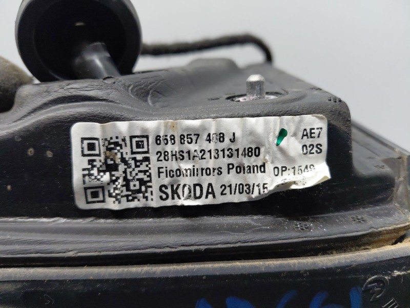 Recambio de retrovisor derecho para skoda kamiq (nw4) ambition referencia OEM IAM   