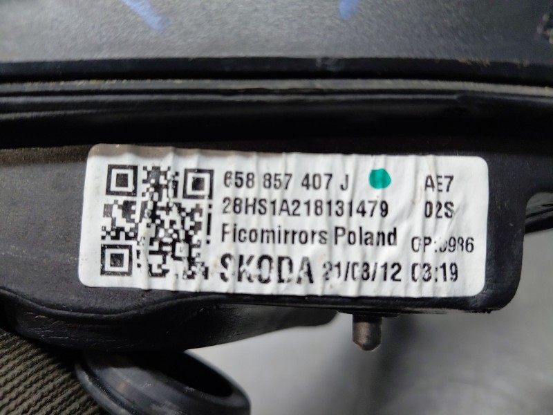 Recambio de retrovisor izquierdo para skoda kamiq (nw4) ambition referencia OEM IAM   