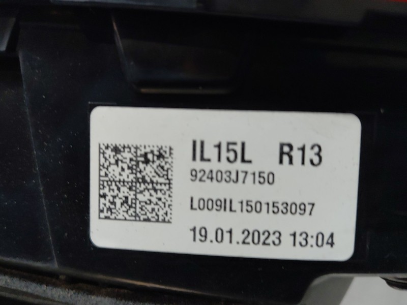 Recambio de piloto trasero izquierdo interior para kia ceed sportswagon eco dynamics referencia OEM IAM   