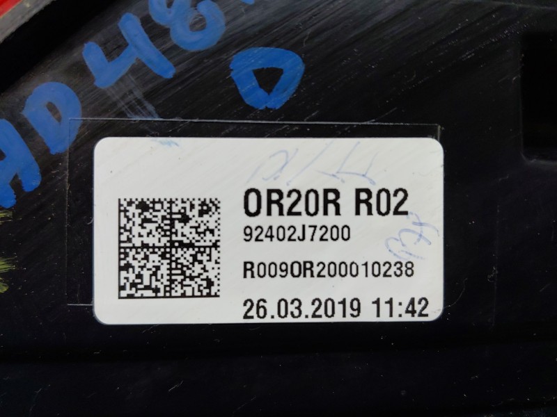 Recambio de piloto trasero derecho para kia proceed ( ) tourer referencia OEM IAM 92402J7200  