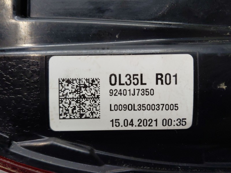 Recambio de piloto trasero izquierdo para kia xceed tech referencia OEM IAM   