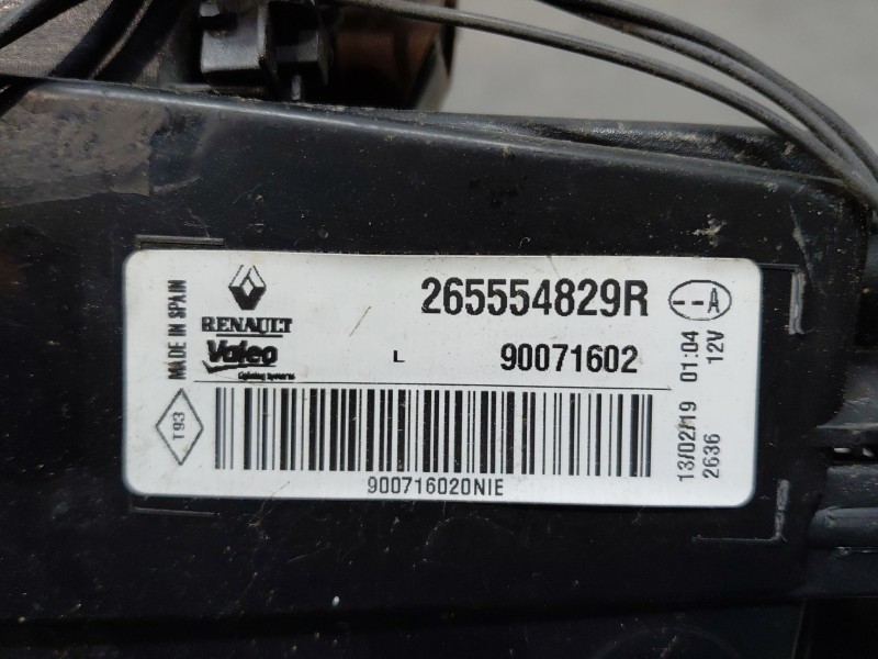 Recambio de piloto trasero izquierdo para renault megane iv berlina 5p fastback referencia OEM IAM   