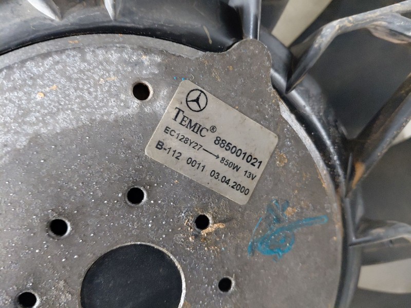 Recambio de electroventilador para mercedes-benz clase m (w163) 270 cdi referencia OEM IAM   