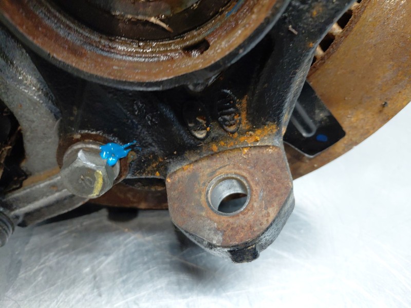 Recambio de mangueta delantera derecha para hyundai i20 iii active referencia OEM IAM   