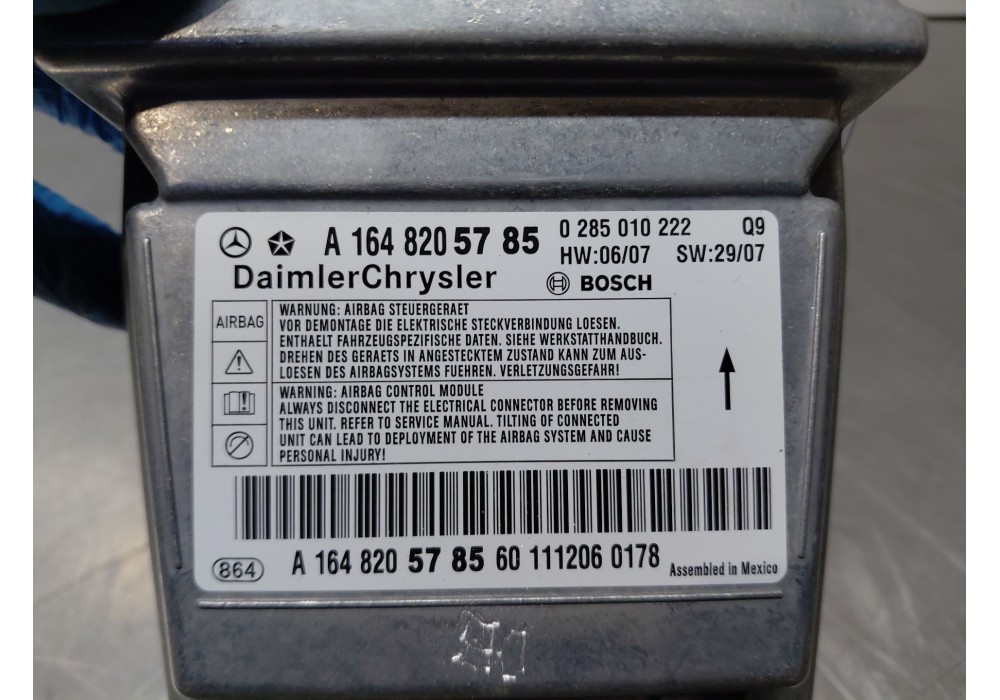 Recambio de kit airbag para mercedes-benz clase gl (x166) 450 grand edition referencia OEM IAM   